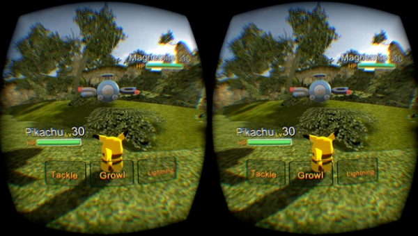 戴上Oculus Rift，親自用手抓一只皮卡丘吧