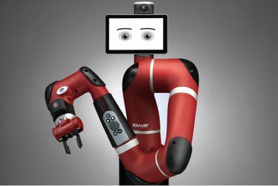 可愛(ài)呆萌機(jī)器人Sawyer能從事高精度的工作