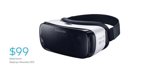 消費(fèi)者版Gear VR售價(jià)99美元，11月上市