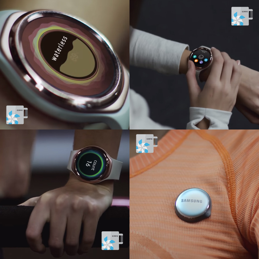 三星的新款健身記錄器就好像是運動風(fēng)的 Gear S2