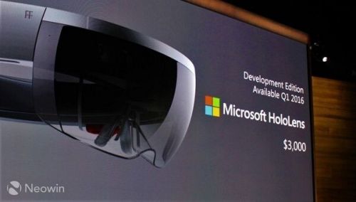 HoloLens開發(fā)版確認將會在3月30日發(fā)布