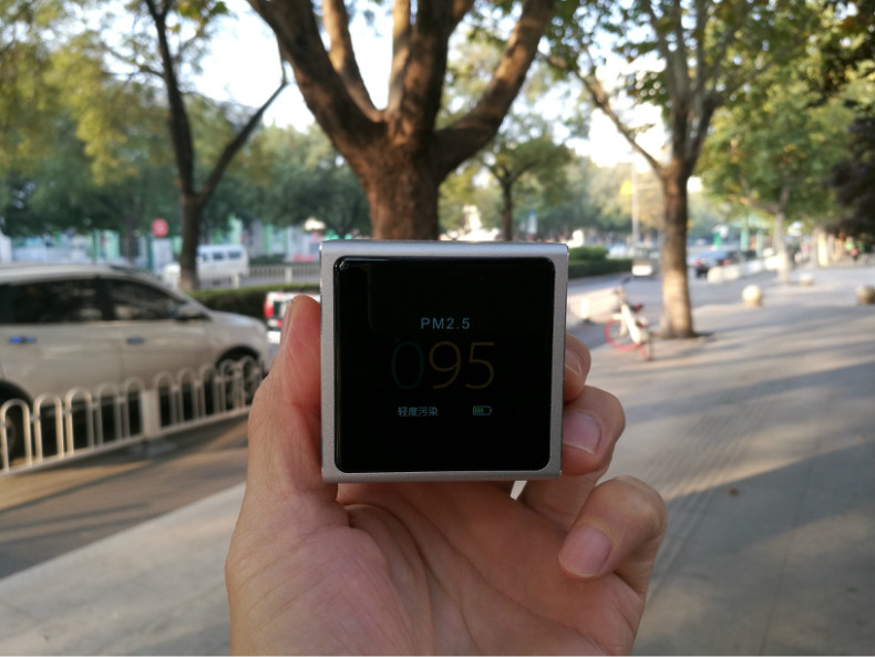 測(cè)霾儀不但需要精準(zhǔn)，顏值也很重要