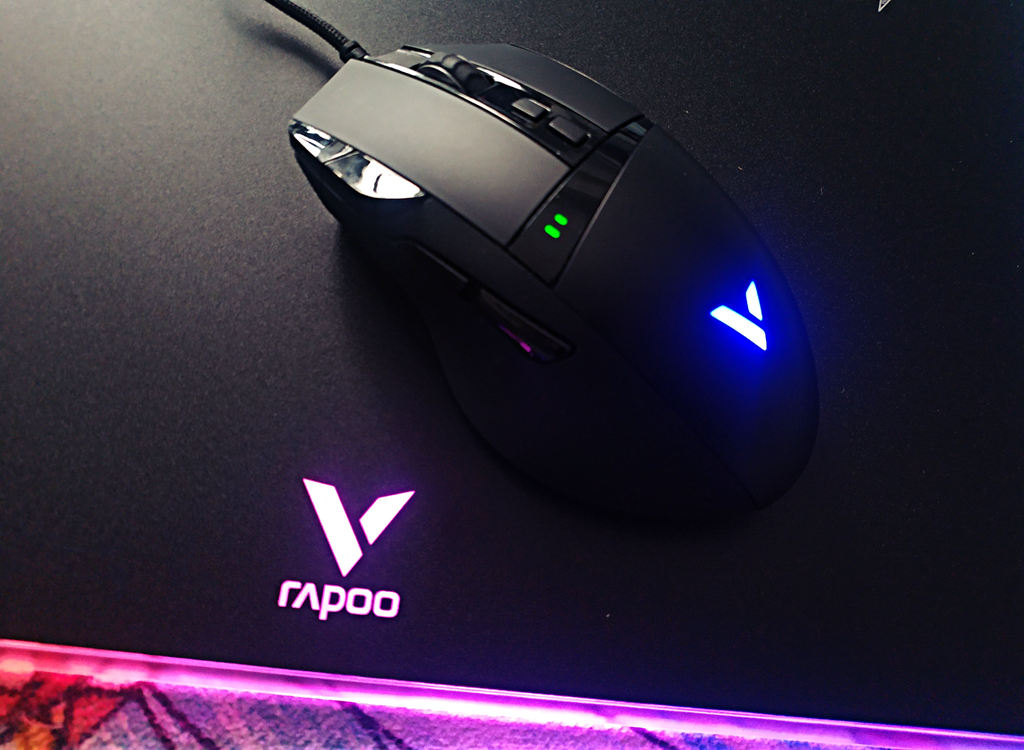 靚麗好用：雷柏 V10RGB鼠標(biāo)墊、VT350Q鼠標(biāo)