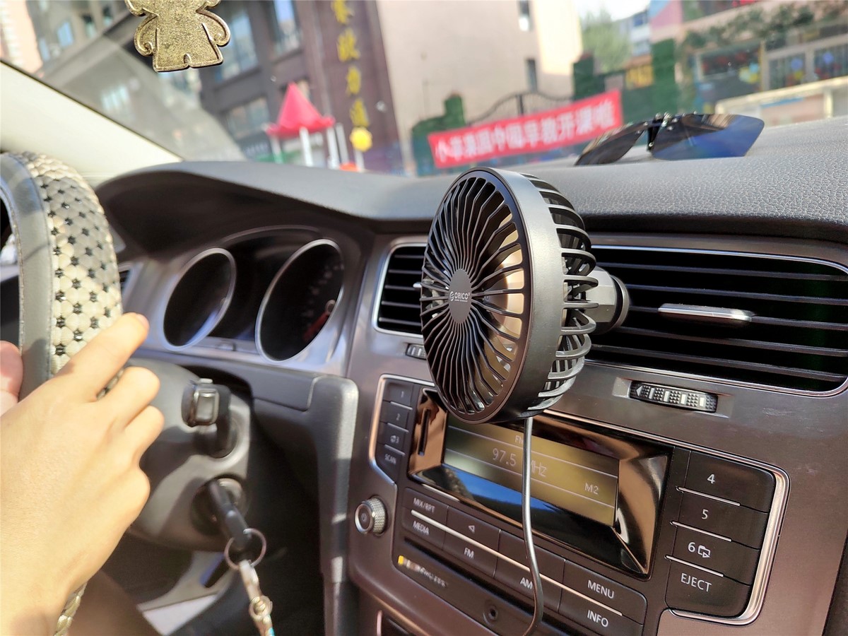有車族的佳選，ORICO線控車載風(fēng)扇三擋風(fēng)量清風(fēng)送爽